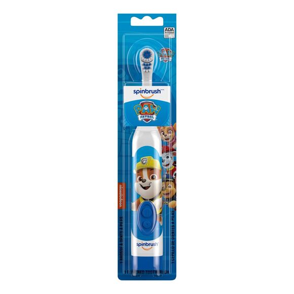 PAW Patrol Spinbrush Kids Battery-Powered Toothbrush, Character Varies - Picture 2 of 3